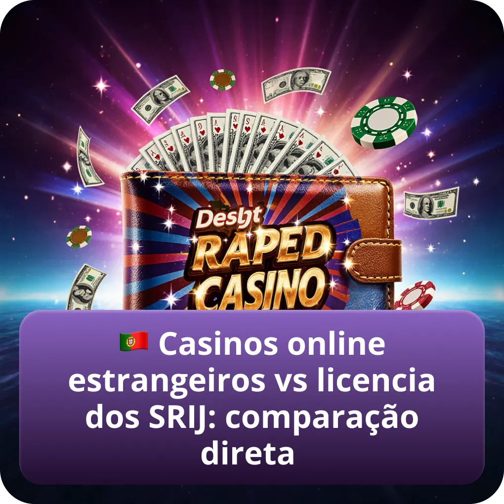 Casinos online estrangeiros vs operadores licenciados SRIJ: comparação direta