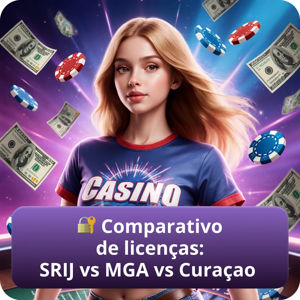 Comparativo de licenças de jogo: SRIJ vs MGA vs Curaçao