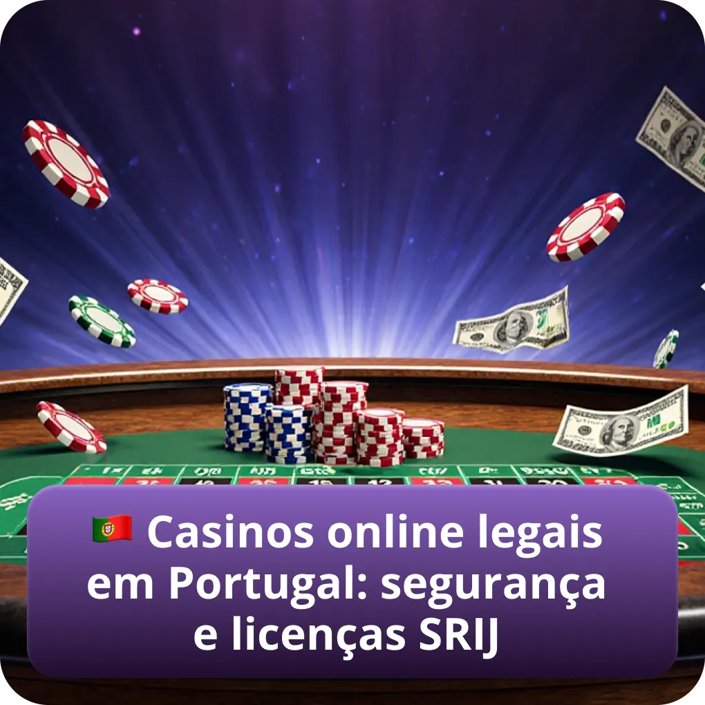 Casinos online legais em Portugal: segurança e licenças da SRIJ