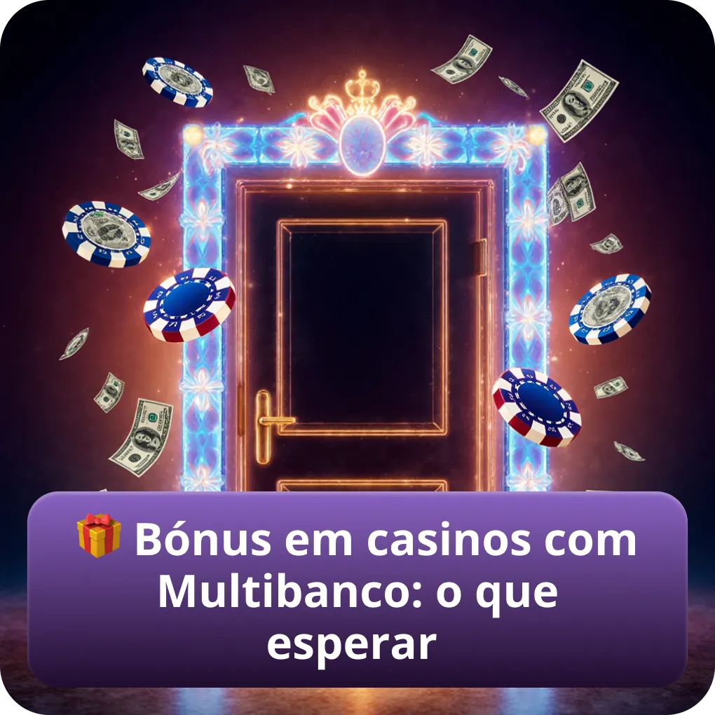 Bónus disponíveis em casinos com Multibanco: o que esperar
