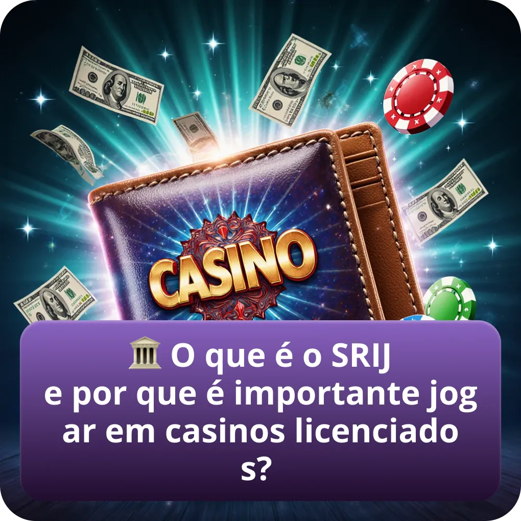 O que é o SRIJ e por que razão é importante jogar em casinos licenciados?